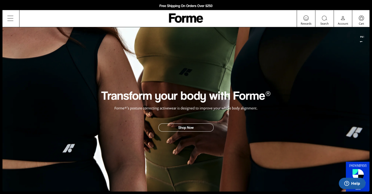 Forme官网：科技与健康的完美结合，塑造你的最佳姿态插图